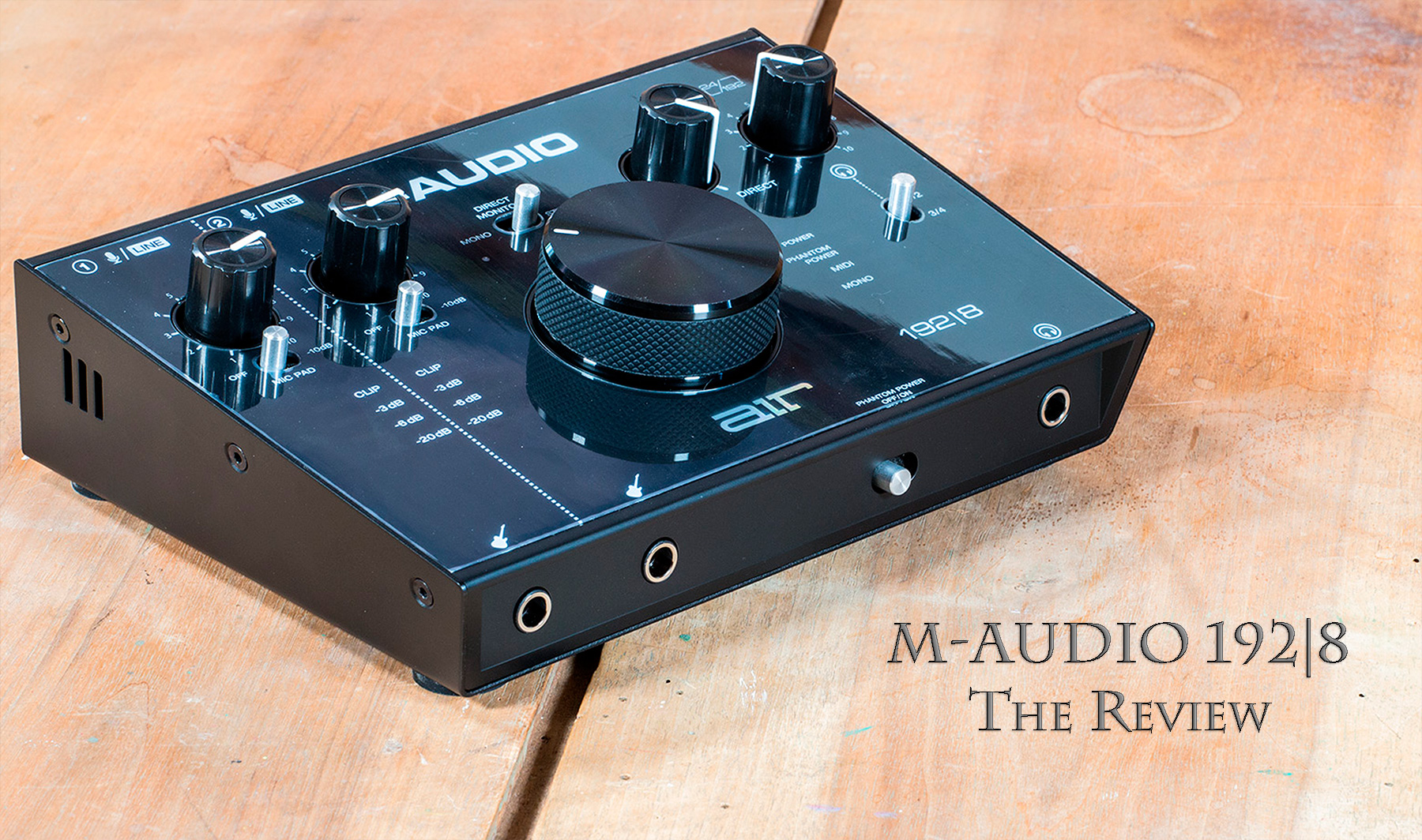 M-AUDIO AIR 192|8: A LOT OF STUFF IN A SMALL BOX (ENG