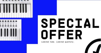Buy a MIDI Keyboard/Controller and get three plugins for free Buy a MIDI Keyboard/Controller and get three plugins for free